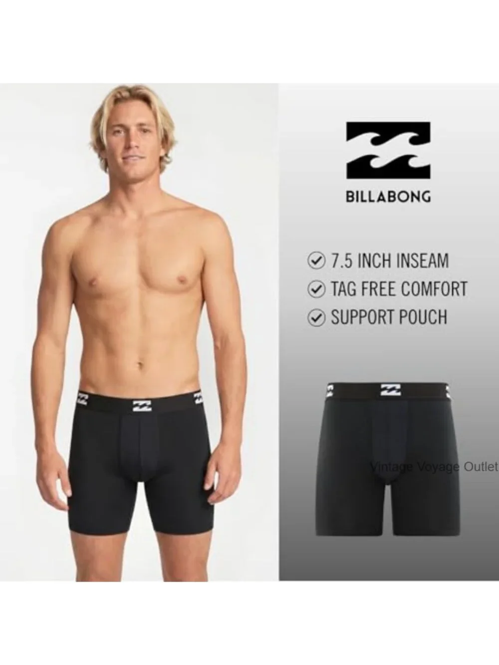 4 Pack Men's Performance Boxer Briefs, Long Leg Compression Shorts, Moisture